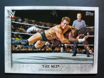 2015 Topps WWE Undisputed Famous Finishers #FF-29 THE MIZ - Image 1 of 2