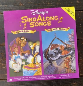 Disney's Sing Along Songs Be Our Guest Fun With Music Laserdisc LD Oliver & Co - Picture 1 of 3