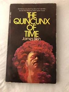 The Quincunx of Time James Blish Dell First Print 1973 Vintage Paperback - Picture 1 of 6