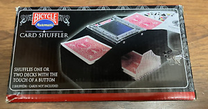 Bicycle Automatic Battery Operated Card Shuffler 1 or 2 Decks - New in Box # 116
