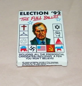 Elezioni 92 Il voto completo candidati presidenziali completo 18 carte politica - Foto 1 di 5