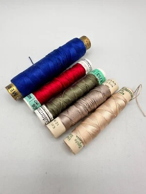 Gütermann Ackermann mercerisiertes nähgarn  bunte Farben - Bild 1 von 3