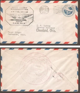 CAM 9E19 8 de marzo 1930 Rochester MN Dickinson - Imagen 1 de 1