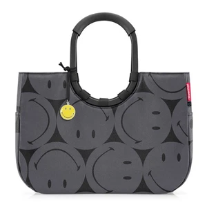 reisenthel Loopshopper L Shopper Tasche 46cm #RTH-OR-smiley (smiley grey) - Bild 1 von 4