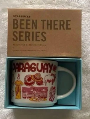 Taza de café PARAGUAY Starbucks tazas 14 oz 414 ml serie Been There cerámica NUEVO Foto 1 de 4