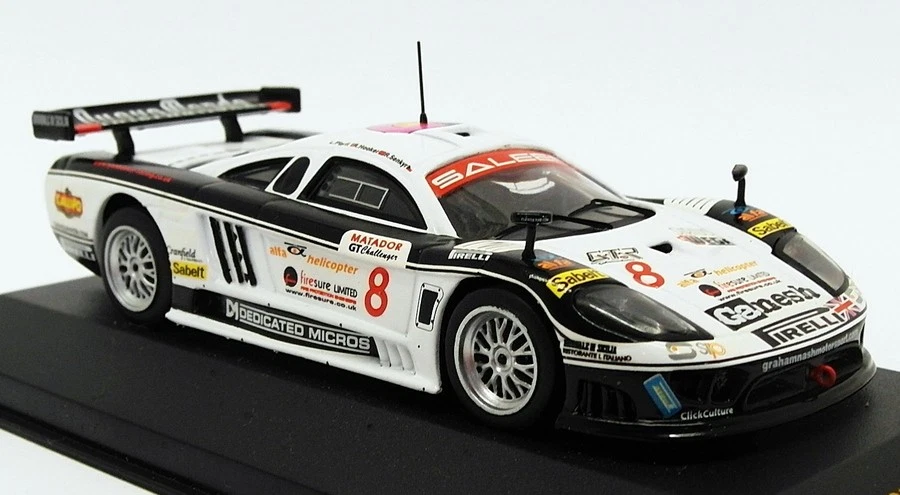 Ixo 1/43 Scale GTM027 - Saleen S7R #8 FIA GT Brno Czech Rep. 2005 - Image 1 of 4
