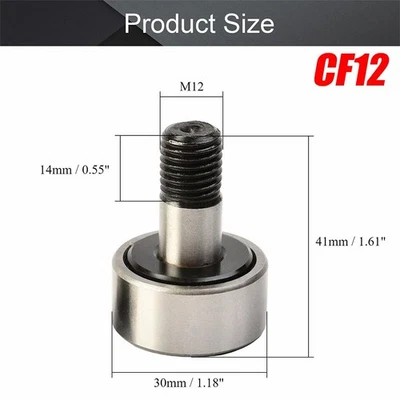 Workshop Roller Bearings Bolted Bearings Roller Track Bearing Stud Type - Image 1 of 4