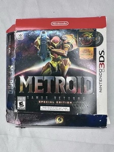 EMPTY BOX Sleeve metroid samus returns special edition empty box REPLACEMENT - Picture 1 of 3