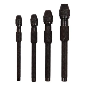 4pc Pin Vice Drill Chuck Set Jewellery Making Watch Repair Model Craft 1mm-4mm - Picture 1 of 5