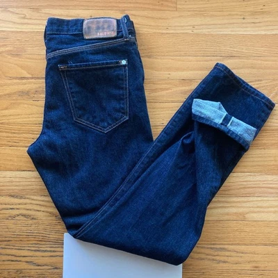 BALDWIN THE HENLEY THE CLASSIC SLIM RIBETE JAPÓN JEANS 34x31 azul Foto 1 de 4