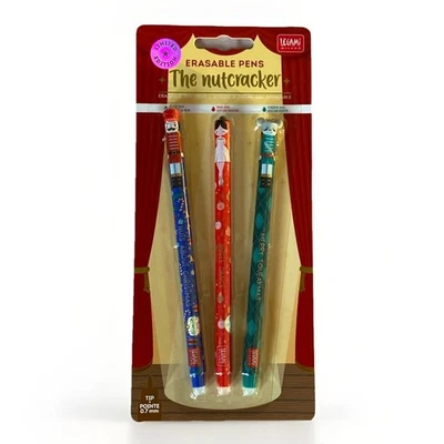 Legami Weihnachten 2025 – 3er Set Gelstifte Nutcracker Edition – Neu & OVP - Bild 1 von 2
