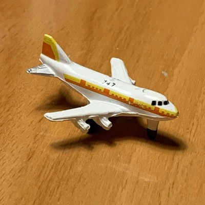 Vintage 1987 Galoob Boeing 747 White Micro Machines Toy Aeroplane - Image 1 of 4