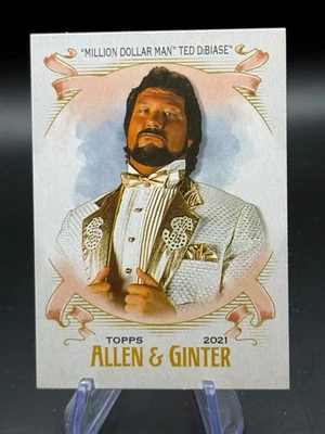 2021 Topps Heritage WWE - Allen & Ginter Ted DiBiase #AG-15 - Image 1 of 2