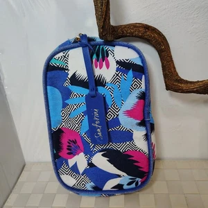 Estee Lauder Riviera Maya Multi-colored Makeup Bag lightly used - Picture 1 of 9