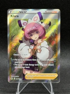 Klara (Full Art) 194/198 Swsh06: Sword & Shield - Chilling Reign Holo Mint - Picture 1 of 2