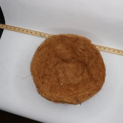 Pride Garden Products 12 in. AquaSav Coconut Liner for hanging baskets - Image 1 of 4