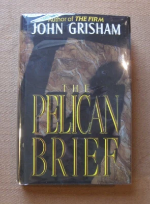 THE PELICAN BRIEF  by John Grisham - 1st/1st HCDJ 1992 - fine Foto 1 de 4