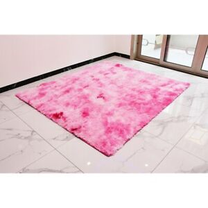 Carpet Long Hair Bedroom Carpets Mat Blanket Gradient Color Living Room Area Rug