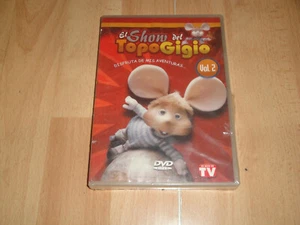 EL SHOW DEL TOPO GIGIO VOL. NUMERO 2 EN DVD DEL AÑO 2003 NTSC NUEVA PRECINTADA - Imagen 1 de 2