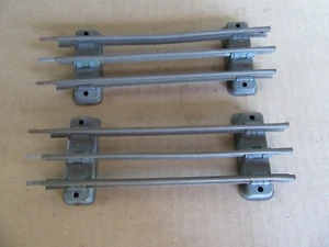 C56 Vintage JEP Francia Lotto 2 Demi Droite Rotaie Zero O Rete Circuito Treno - Picture 1 of 9