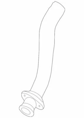 Adaptador conector tubo entrada Ford Excursion 1995-2003 OEM NUEVO F8TZ-6K854-AA Foto 1 de 2