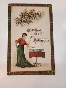 Antique Halloween Post Card Gottschalk, Dreyfuss & Davis - Picture 1 of 3