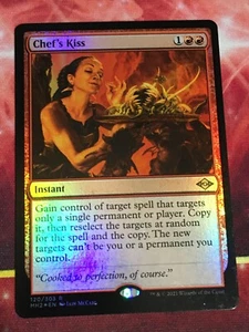 C6673 MTG MAGIC MODERN HORIZONS 2 CHEF'S KISS #120 FOIL LP R - Picture 1 of 12