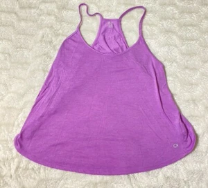 Gap Fit Womens Tank Top Coverup Small Violet Purple Active Wear - Picture 1 of 8
