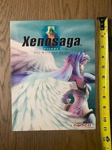 Sony PLAYSTATION 2 Promo - XENOSAGA Episode 1 Press Kit Flier - Promotional PS2 - Picture 1 of 3