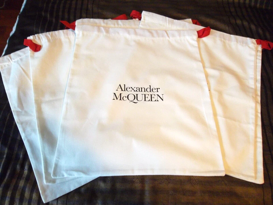 Alexander McQueen 棉抽绳防尘袋, Storage 旅行袋。 选择尺寸!! — 第 1/1 张图片
