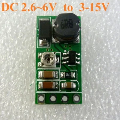 8W SMD 3V 3.3V 3.7V 4.5 to 5V 9V 12V 15 Adjustable DC-DC Boost Step-up Converter - Image 1 of 4