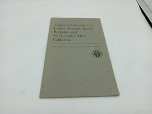 Geological Survey Bulletin 1251-J Cretaceous Tertiary Rocks Berkeley California - Picture 1 of 5