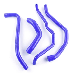 Fit 2002-2006 Triumph Speed Triple 955i Daytona Silicone Radiator Hose Kit Blue - Picture 1 of 6