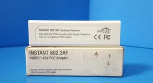 Adattatore POE con protezione sovratensioni, 802.3AF, UBIQUITI, INS-802.3AF, INTERNO, 48V - Foto 1 di 4