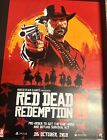 Red Dead Redemption II 2 SELTENE PS4 PS5 XBOX ONE Serie x 42 cm x 59 cm Promo Poster