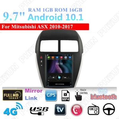 9.7''Android 10.1 1+16GB Car Stereo Radio GPS WIFI For Mitsubishi ASX 2010-2017 - Image 1 of 4