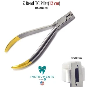 Dental Z-Bend 0,50 mm Herstellung TC-Zange Bogen Draht Biegeschlaufe Formen Kieferorthopädisch - Bild 1 von 3