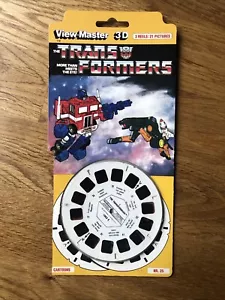 Vintage View-Master 3D Transformers Reel Set 1985 1053 International Shipping - Picture 1 of 14