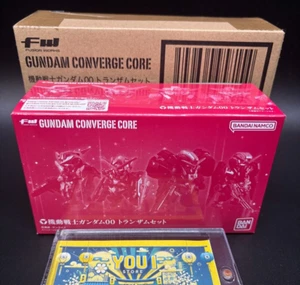 FW GUNDAM CONVERGE CORE Gundam 00 Trans-Am Set PVC Figure P-BANDAI Limited - Picture 1 of 6