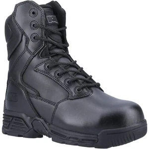 Magnum Stealth Force 8.0 Leder Schwarz Sicherheitsstiefel Neu - Bild 1 von 9