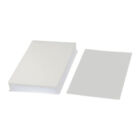 100pc plastique blanc transparent 95mmx135mm 3R Carte Papier Pochette plastique