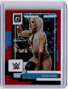 Zelina Vega 2023 Panini Chronicles Optic WWE Red #371 Smackdown #015/199 - Picture 1 of 2