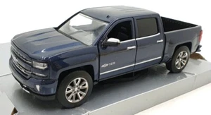 Motor Max 1/27 Scale Diecast 79353 - 2018 Chevrolet Silverado Centennial - Blue - Bild 1 von 5
