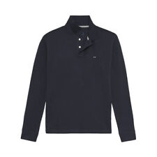 EDEN PARK Paris Mens Long Sleeve Pique Cotton Polo Shirt M €105 BNWT 3 Colours