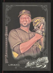 2015 Topps Allen & Ginter X FRANCISCO LIRIANO Black card PITTSBURGH PIRATES #87 - Picture 1 of 2