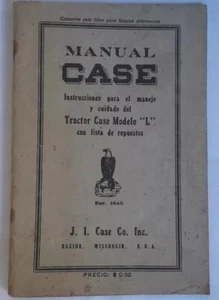 ANTIKE & SEHR SELTENE KOFFER TRAKTOREN ARGENTINIEN HANDBUCH L MODELL SPANISCHE SPRACHE - Bild 1 von 4