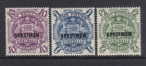 ARMS SET OF SPECIMEN OV/PRs MH. - Picture 1 of 1