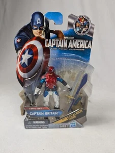 Captain America First Avenger Captain Britain 06 MOC Hasbro 3.75 Action Figure - Picture 1 of 9