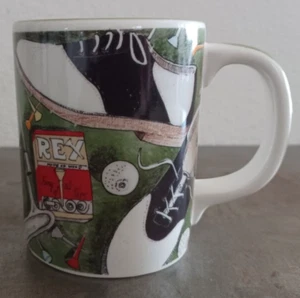 Taza de golf Russ Berrie Rex King Of All Trees 3,77" de alto - Imagen 1 de 18