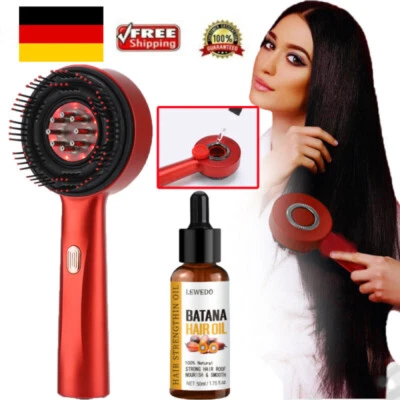 HAILICARE 2-in-1 Kabelloses elektrisches Massagegerät, Massagebürste für die Kopfhaut, zur